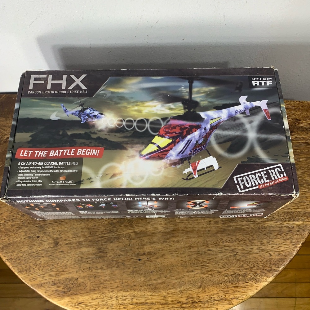 FORCE RC FHX Battle  helicopter set RTF remote control coaxial helicopters ,